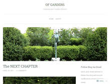 Tablet Screenshot of ofgardens.com